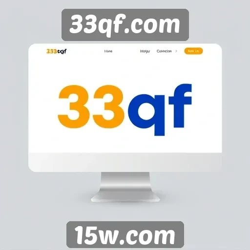 Interface do 33qf.com é intuitiva e acessível